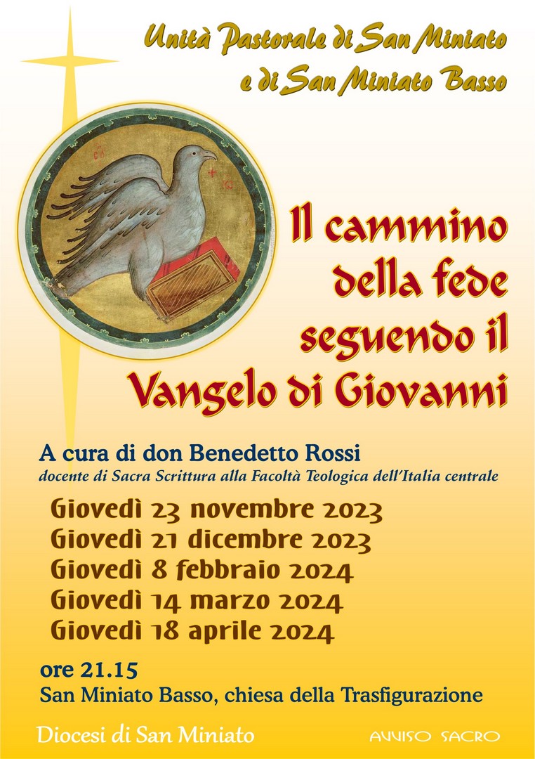 Calendario diocesano 2023-2024 – Diocesi di San Miniato