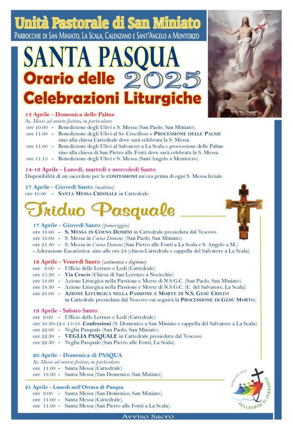 Pasqua Ebraica E Pasqua Cristiana Pasqua ebraica e Pasqua cristiana – Diocesi di San Miniato
