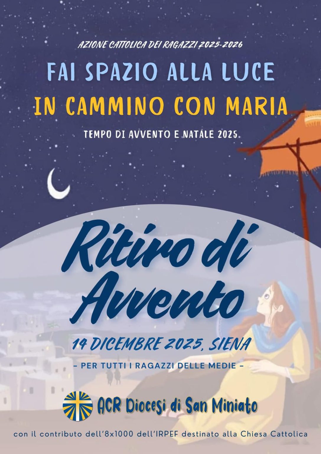 ACR: Ritiro Avvento 2025 – Diocesi di San Miniato