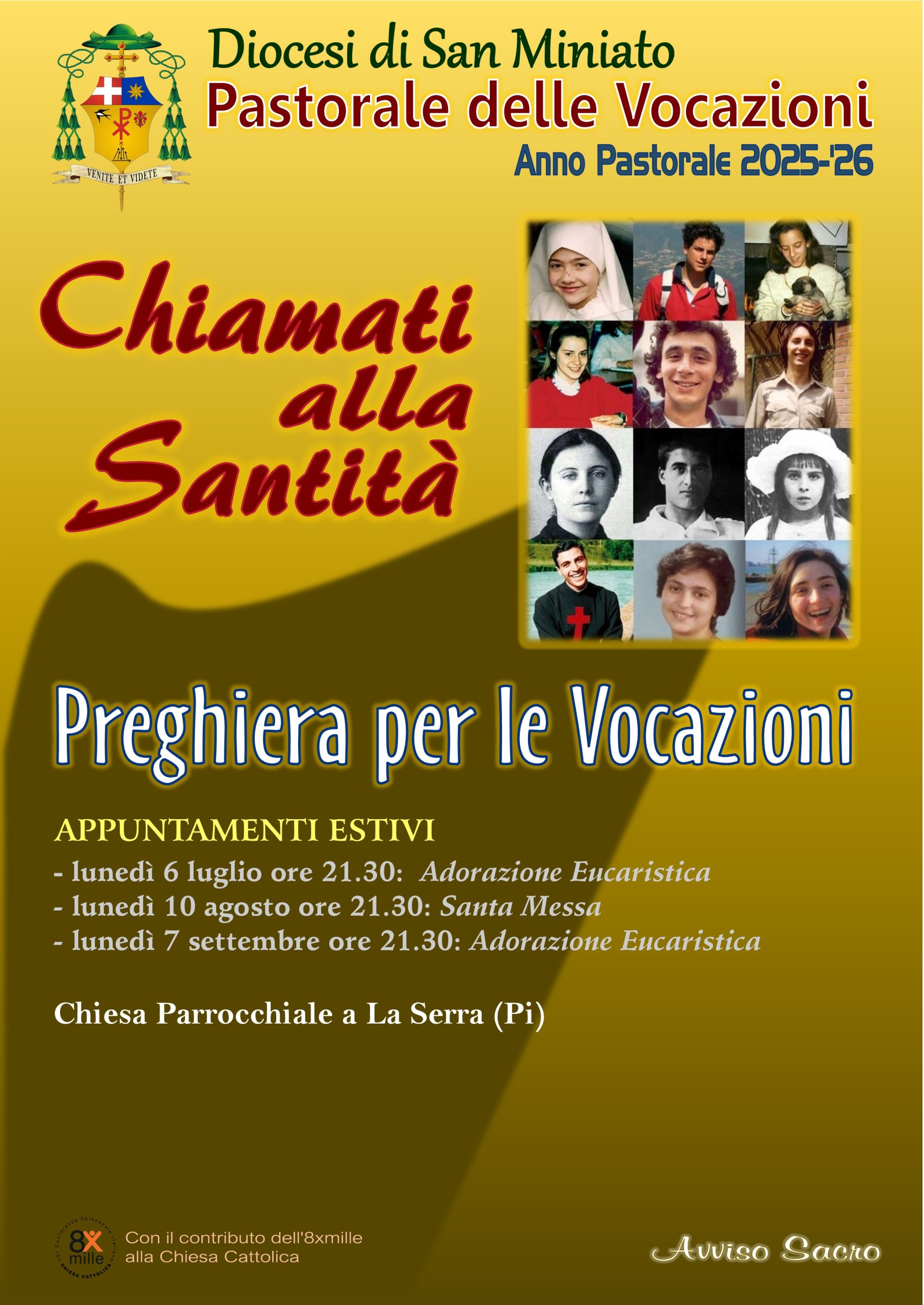 Preghiera per le Vocazioni